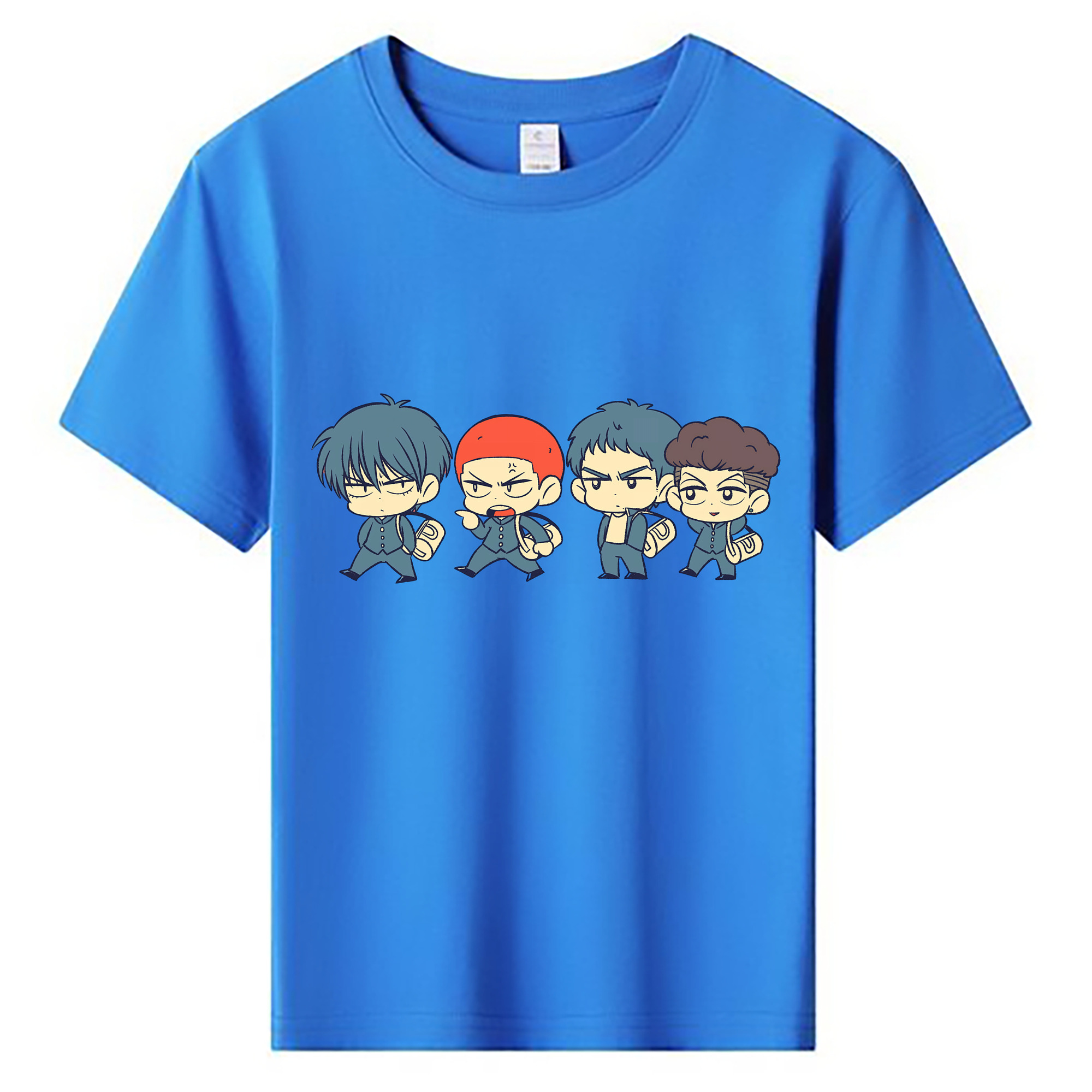 （画像用） SLAM DUNK／スラムダンク 綿100％キッズTシャツ（フロントプリント）